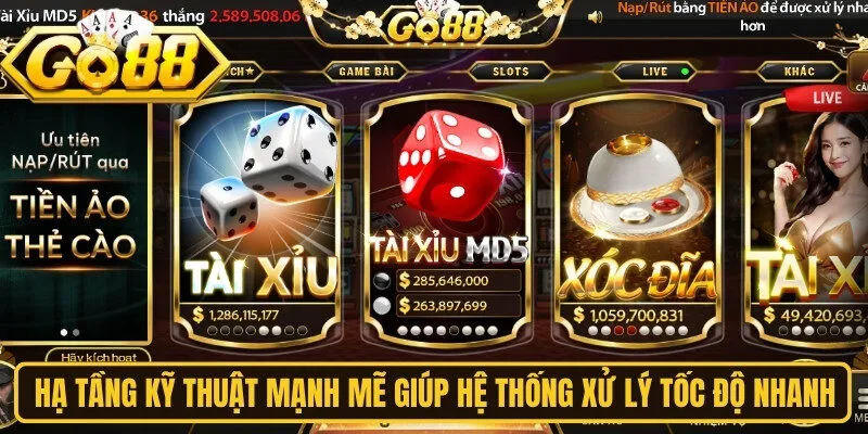 Go88 – Cổng Game Đổi Thưởng Uy Tín 2026 | Link Mới Nhất 8 Sunwin Hạ tầng kỹ thuật mạnh mẽ giúp hệ thống xử lý với tốc độ nhanh